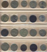 Jó világpénz tétel, 678db, régi és új, nagyon sok jobbal, rengeteg tengerentúllal!