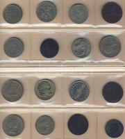 Jó világpénz tétel, 678db, régi és új, nagyon sok jobbal, rengeteg tengerentúllal!