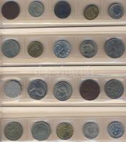 Jó világpénz tétel, 678db, régi és új, nagyon sok jobbal, rengeteg tengerentúllal!