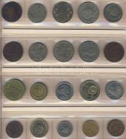 Jó világpénz tétel, 678db, régi és új, nagyon sok jobbal, rengeteg tengerentúllal!