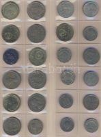 Jó világpénz tétel, 678db, régi és új, nagyon sok jobbal, rengeteg tengerentúllal!