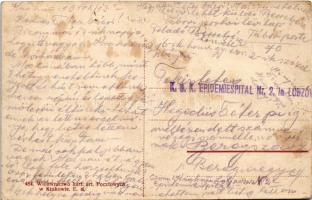 Kraków, Krakkó, Krakau; Kosciol O.O. Franciskanow / church / Ferences templom + "K.u.k. Epidemi...