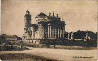 1907 Eger, Főszékesegyház, építkezés (fl)