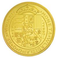 DN "Magyar Aranyóriások - II. Ulászló arany veretű guldiner 1506" aranyozott Cu utánveret ...