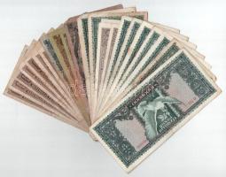 1945-1946. 1000P-1.000.000MP (23db) T:F,VG