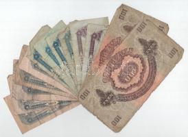 1944. 1P-5P (12db) "A Vöröshadsereg Parancsnoksága" + 100P (2db) "A Vöröshadsereg Par...