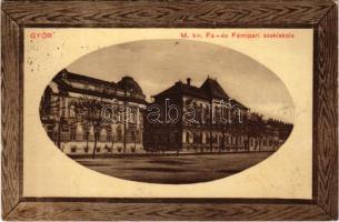 1911 Győr, M. kir. Fa- és Fémipari szakiskola (fl)