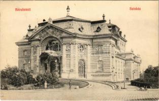 1909 Kecskemét, színház. Szél Nándor kiadása