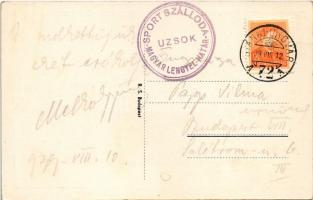 1939 Uzsok, Uzok, Uzhok; Opolonek vasúti alagút 1020 méter magasan / railway tunnel + "SIANKI -...