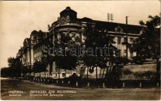 1930 Szabadka, Subotica; Direkcia Drz. Zeleznica / Vasúti igazgatóság / railway directorate