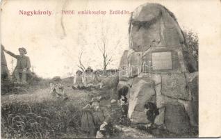 Nagykároly Petőfi monument