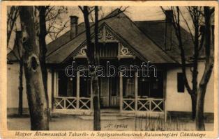 Balatonboglár, Magyar Államvasútiak Takarék- és Segélyszövetkezetének üdülőtelepe, A épület (EK)