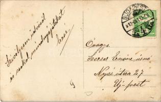 1912 Budapest (?), bor és sörcsarnok. photo (EK)