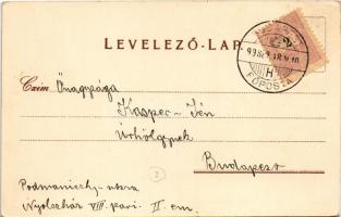 1899 (Vorläufer) Csárdás, magyar folklór / Ungarischer Nationaltanz / Hungarian folklore art postcar...