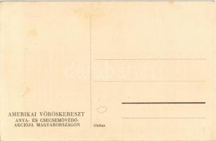 Kint süt a nap - bent Irénke, olyan sápadt vérszegényke... Amerikai Vöröskereszt anya- és csecsemővé...