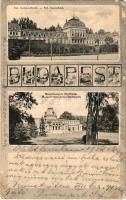 1907 Budapest, Szent Lukács fürdő, Margitszigeti fürdőház. Art Nouveau (EM)