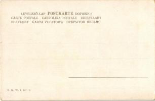 Siebenbürgen / Erdély címere, népviselet, folklór művészlap / Transylvanian coat of arms and folklor...