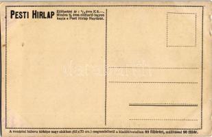 Megnézi Ön naponta a Pesti Hírlap háborús térképeit? A romániai háború térképe. Kiadja a Pesti Hírla...