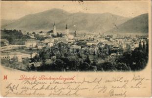 Besztercebánya, Banská Bystrica; látkép / general view (Rb)