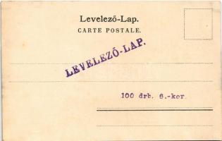 Tátra, Magas-Tátra, Vysoké Tatry; Poprád felől. Cattarino Sándor kiadása 192. / general view