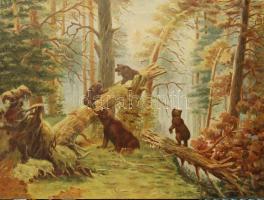 Mayer Ferenc Budapest 1967 jelzéssel: olaj-vászon  keretben 80x60 cm