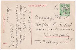 1912 Brád, vasútállomás. Roth Gy. kiadása / Bahnhof / railway station