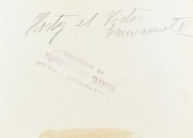 1937 Horthy Miklós és III. Victor Emmanuel, az olasz király magyarországi látogatása során, sajtófot...