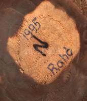 Gyökérfaragás, szobor, jelzett: Rahó (Kárpátalja), m: 45 cm