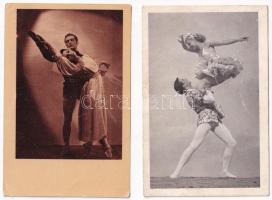 12 db MODERN magyar színész képeslap vegyes minőségben / 12 modern Hungarian motive postcards in mix...