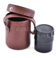 Industar-50-2 3,5/50 objektív, bőr tokban