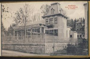 Borszék képeslap füzet 8 db lappal / Sovata postcard booklet with 8 cards