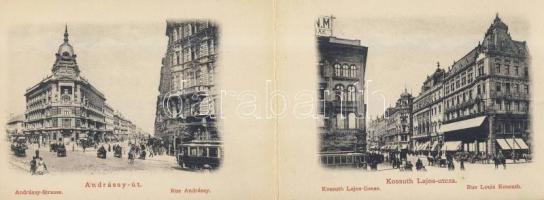 Budapest Divald Károly féle képes füzet 16 db érdekes képpel (több helyen elvált) / Booklet with 16 ...