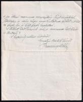 1926 Eger, Dr. Szmrecsányi Szmrecsányi Miklós (1854-1936) művészettörténeti író, jogi doktor, minisz...