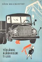 3 db balesetmegelőzési plakát 26x37 cm Egyiken foltok