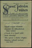 1939 Szent István város. A Külső-Lipótvárosi keresztény kör havi folyóirata II. évf. 4. szám