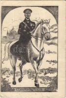 1920 Éljen Horthy Miklós! Heller K. és Társa kiadása s: Szép Lajos (tűnyomok / pin marks)