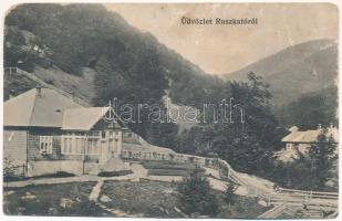 1915 Ruszkatő, Poieni (Marzsina mellett / near Margina); látkép. Adler Arthur fényirdája / general view (b)