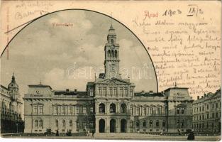 1903 Arad, Városháza. Römmler & Jonas / town hall (EK)