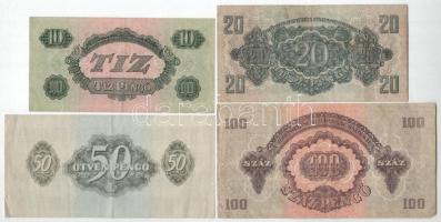 1944. 1P + 2P + 5P + 10P +20P + 50P + 100P "A Vöröshadsereg Parancsnoksága" T:F kis folt