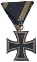 Német Birodalom 1914. "Vaskereszt 2. osztály" kitüntetés mellszalaggal, a karikán "LV...
