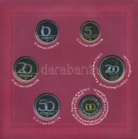 2018. 5Ft-200Ft (6xklf) forgalmi sor papír dísztokban "Aranyforint V." T:PP Adamo FO52.4