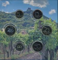 2022. 5Ft-200Ft (6xklf) forgalmi sor szettben + "Somlói borvidék" Cu-Ni-Zn proof emlékérem...