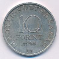 1948. 10Ft Ag "Széchenyi" T:XF patina Adamo EM2