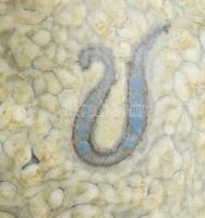 Gorka Géza - Art deco Zodiákus díszváza. Korongozott és kézzel formált cserép. Többrétegű mázzal fes...