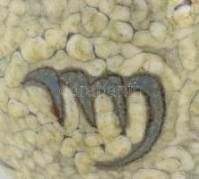 Gorka Géza - Art deco Zodiákus díszváza. Korongozott és kézzel formált cserép. Többrétegű mázzal fes...