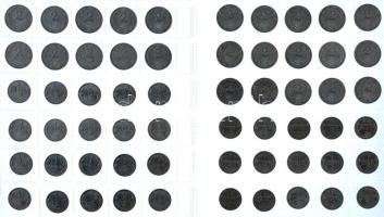 1941-1944. 1P Al (35x) + 1941-1943. 2P Al (25x) T:AU-VF