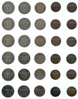 1957-1989. 2Ft (18x) + 1967. 5Ft (6x) + 1971-1979. 10Ft (6x) T:AU-F