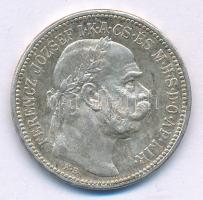 1915KB 1K Ag "Ferenc József" T:XF patina Adamo K5.1