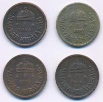 1938-1940. 2f (4xklf) T:XF,VF kis ph, ü