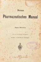 Eugen Dietrich: Neues Pharmazeutisches Manual. Berlin, 1901. Springer. szövegközti fametszetű illusz...